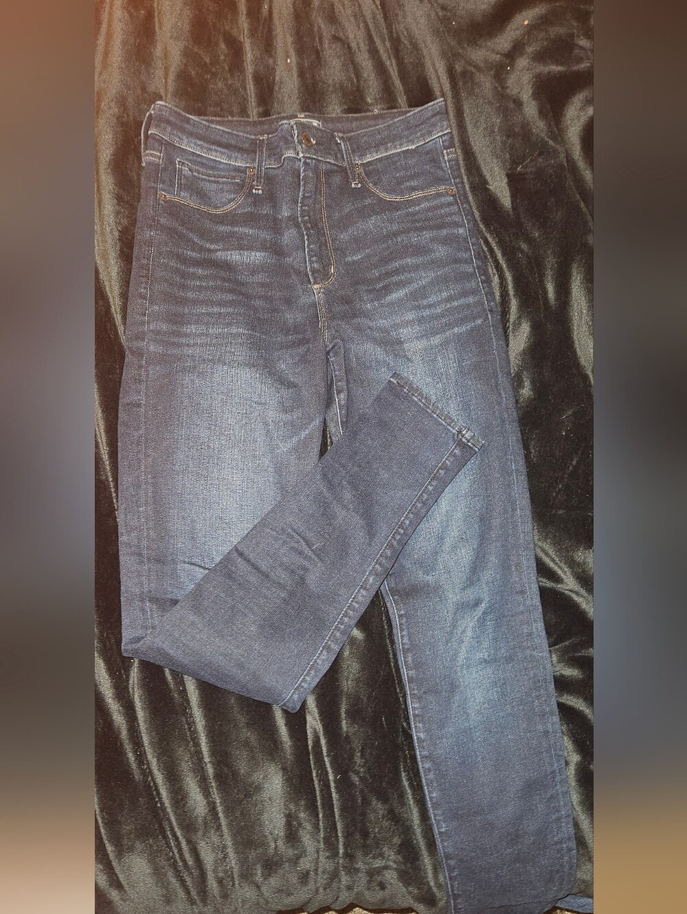 Abercrombie & Fitch Dark Blue Skinny Jeans